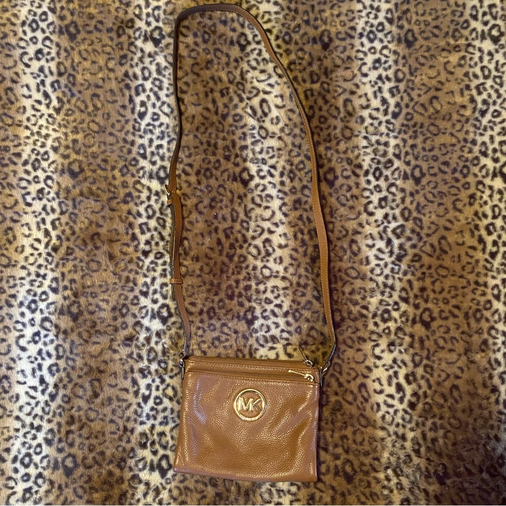 Michael Kors Tan Crossbody Bag